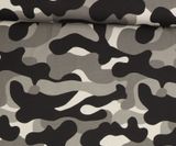 camouflage  grå-sort